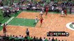 Jonas Jerebko Denies Dennis Schroder _ Hawks vs Celtics _ Game 6 _ April 28, 2016 _ NBA Playoffs