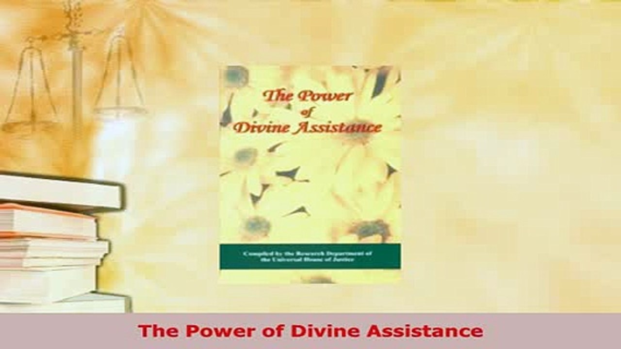 Download  The Power of Divine Assistance  EBook