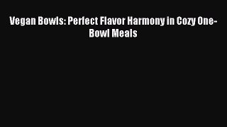 Download Vegan Bowls: Perfect Flavor Harmony in Cozy One-Bowl Meals PDF Free