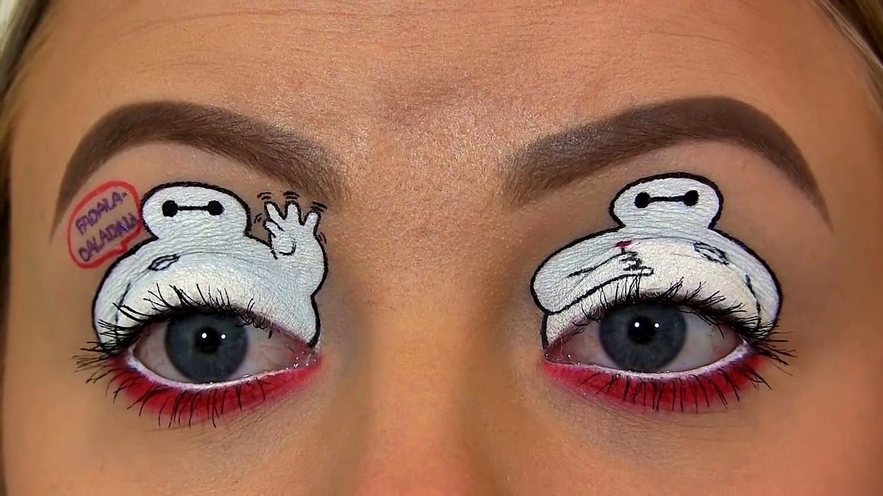 Baymax Makeup Tutorial - Disney's Big Hero 6
