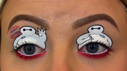Baymax Makeup Tutorial - Disney's Big Hero 6