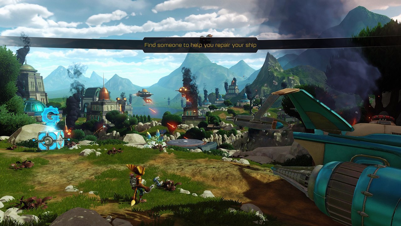 Ratchet & Clank 2016 - Novalis: Raritanium (Chain) Tutorial Gameplay Information, Combuster Level 2