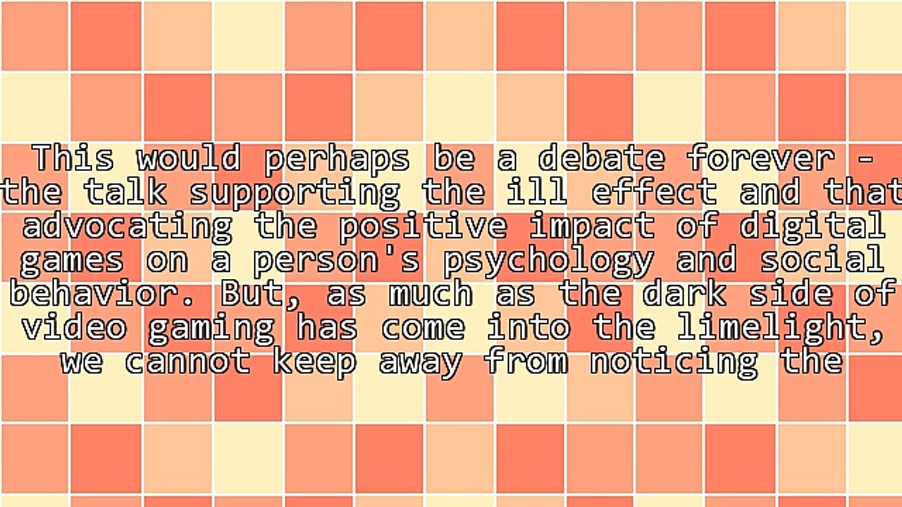 Being a Hard-Core Gamer - The Social Benefits of Video Gaming