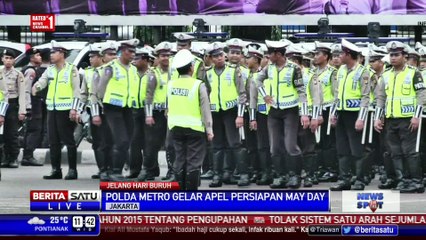 Polisi Larang Buruh Longmarch ke Bundaran HI Saat Mayday