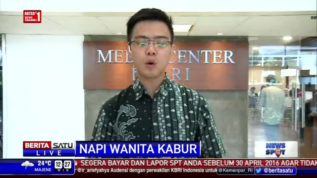 Napi Wanita Lapas Sukamiskin Kabur