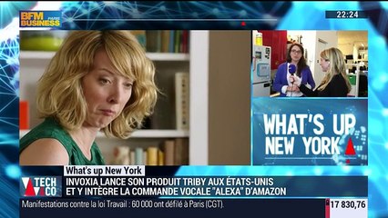 What's Up New York: Invoxia intègre la commande vocale "Alexa" d'Amazon dans son nouveau produit - 28/04