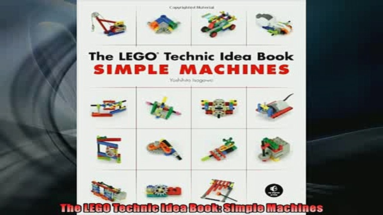 FAVORIT BOOK   The LEGO Technic Idea Book Simple Machines  FREE BOOOK ONLINE
