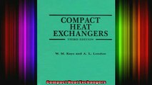 READ book  Compact Heat Exchangers  FREE BOOOK ONLINE