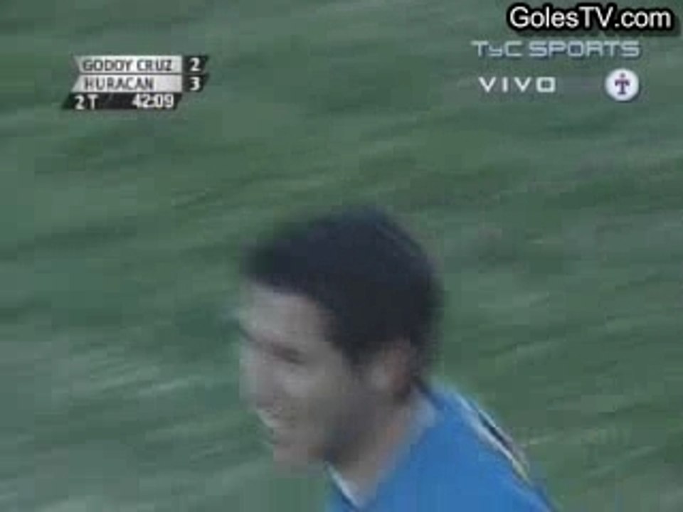 Godoy Cruz 2-3 Huracan (2-3 Gordillo)