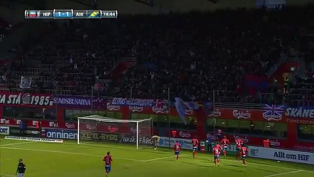 90'a müthiş frikik golü!