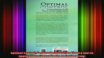 READ PDF DOWNLOAD   Optimal Control An Introduction to the Theory and Its Applications Dover Books on  BOOK ONLINE