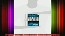 READ book  Breaking Through Transforming Urban School Districts Full EBook