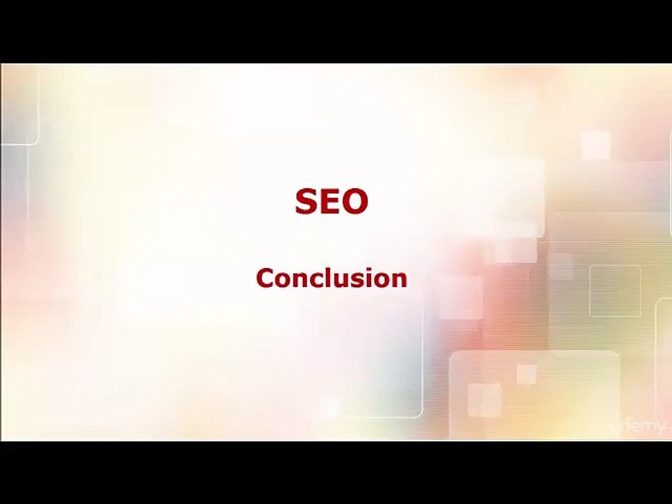 22-Conclusion SEO 2016