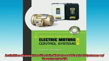 FREE PDF DOWNLOAD   Activities Manual for Electric Motors and Control Systems w Constructor CD READ ONLINE