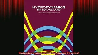 FAVORIT BOOK   Hydrodynamics Dover Books on Physics  FREE BOOOK ONLINE