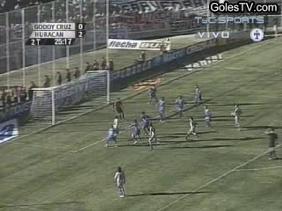 Godoy Cruz 2-3 Huracan (1-2 Miranda)