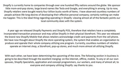 5 Things You Must Know About Shopify