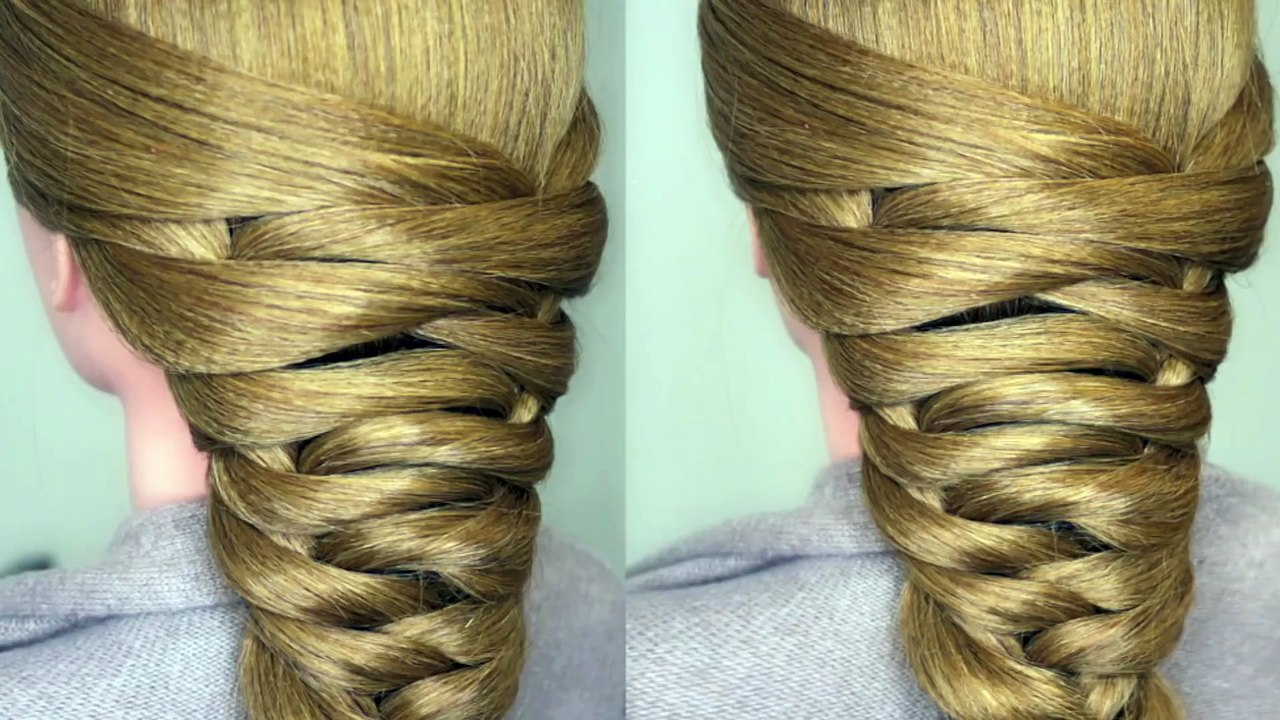 Easy Bridal Tier Braid Hair Tutorial