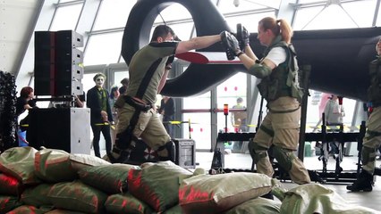 Self Defense Techniques by Umbrella Corp. Italian Division (Torino Comics 2016)