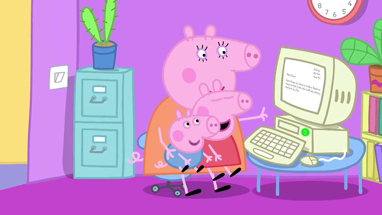 Peppa Pig em Português - Mamãe Trabalhando Excerto do Vídeos