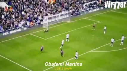 Top 10 Fastest Shots Ever HD  Roberto Carlos, Ibrahimovic ,Arjen Roben And More...