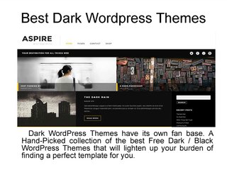 Best Dark WordPress Themes of 2016