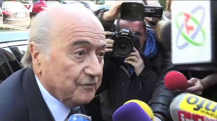 Blatter : "Ça me fait plaisir de retrouver Michel Platini"