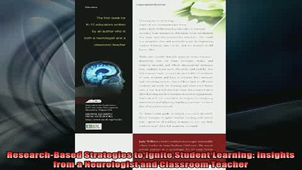 READ book  ResearchBased Strategies to Ignite Student Learning Insights from a Neurologist and Full Free