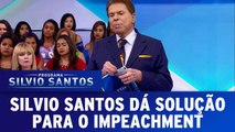 Silvio Santos dá a solução para o impeachment em um minuto