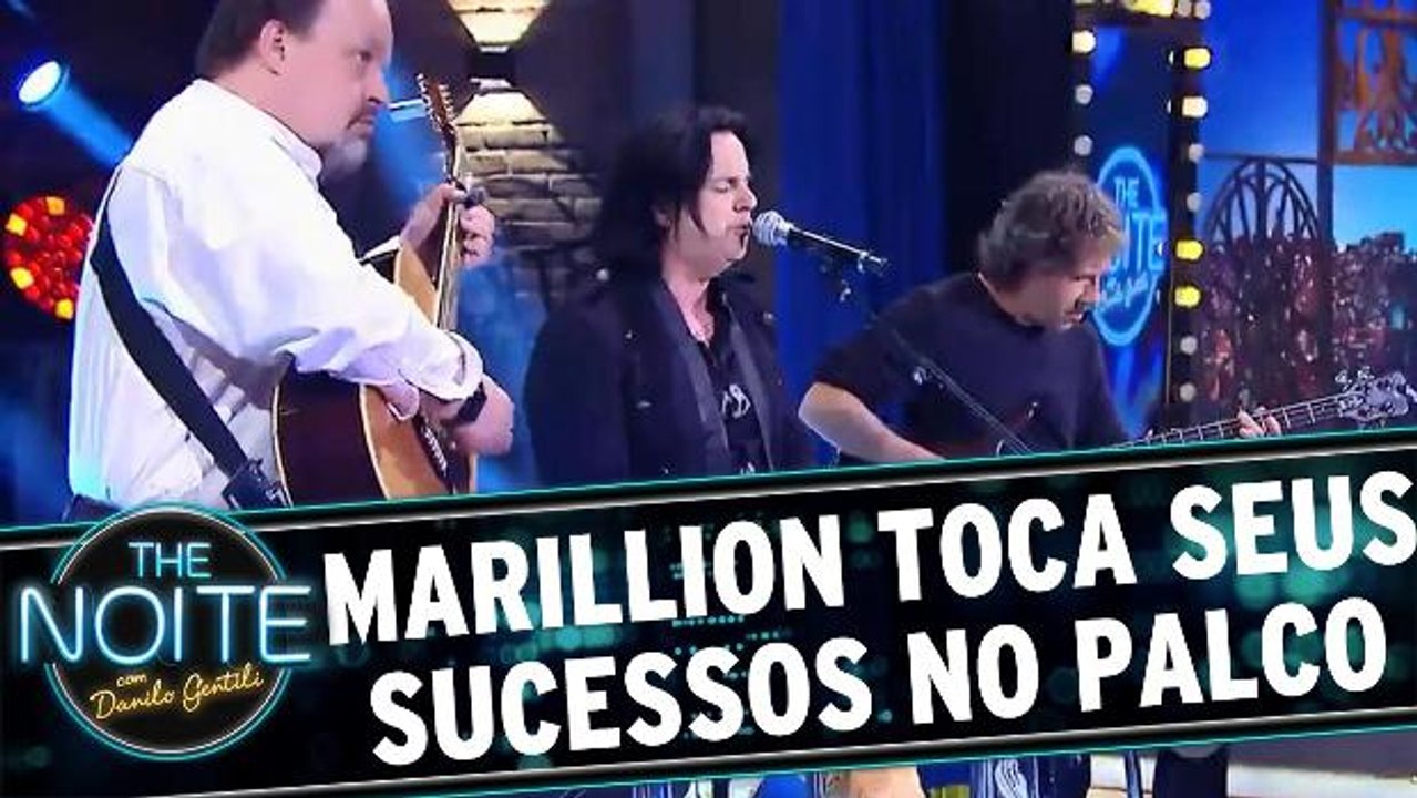 Marillion toca sucesso no palco do programa