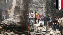 50 dead in airstrike on Aleppo hospital: Syrian warplanes demolish MSF al-Quds hospital