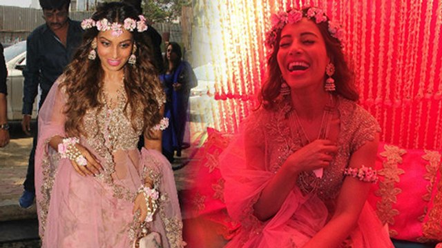 PICS : Karan Singh Grover Bipasha Basu Mehendi | Pre Wedding Celebrations