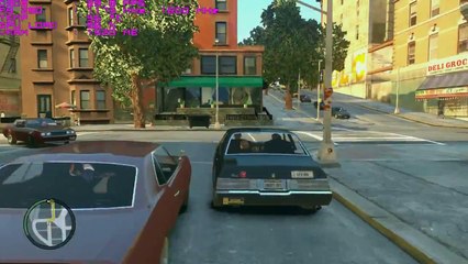 Grand Theft Auto IV ICEnhancer 3.0 R9 290 Performance Gameplay