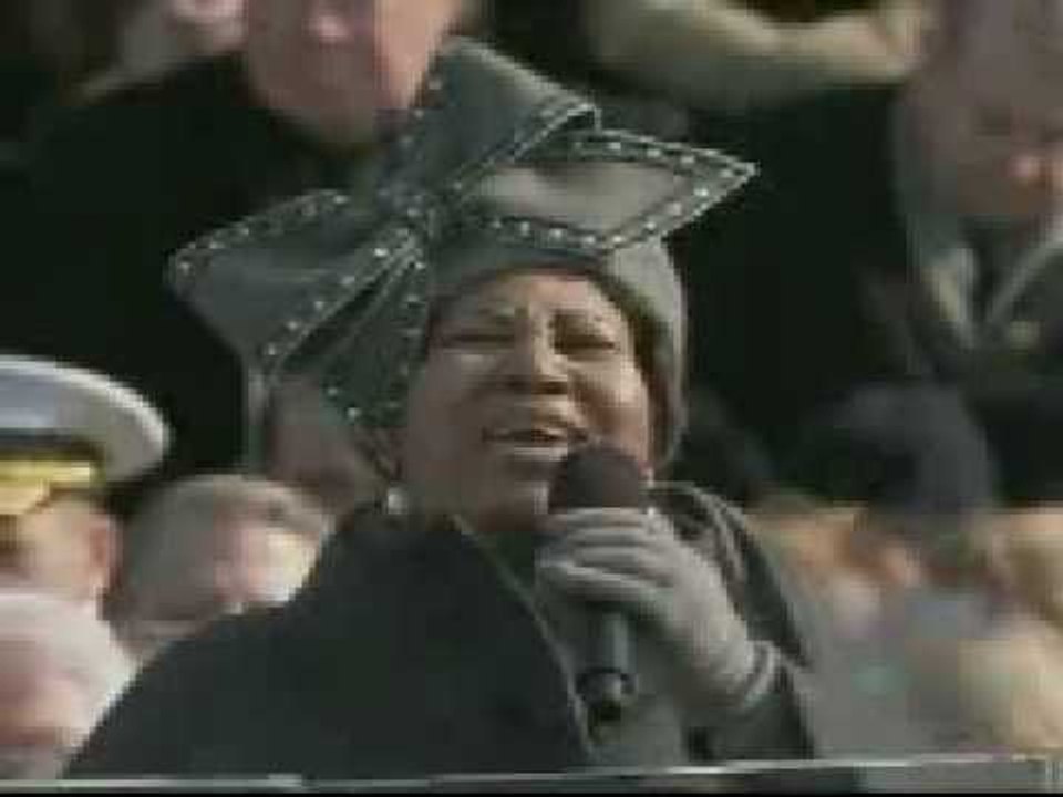 Aretha Takes Flight At Inaugural