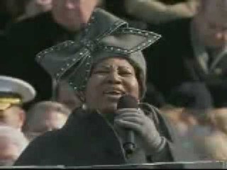 Aretha Takes Flight At Inaugural