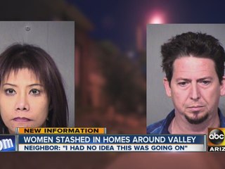 Woman stashed in homes around Valley