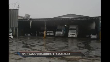Bandidos assaltam transportadora de carga na Grande São Paulo