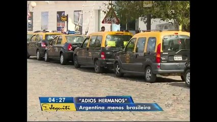 Número de turistas brasileiros na Argentina cai quase 50%