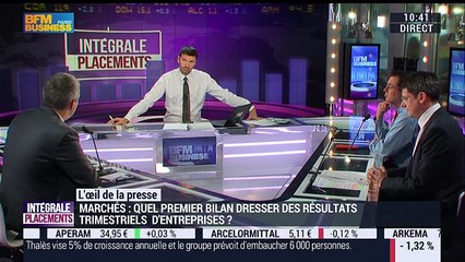 L'œil de la presse: Bilan des résultats d'entreprises au premier trimestre - 29/04
