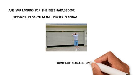 Garage Door Repair South Miami Heights FL
