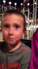 La ceinture du Grand huit lâche, il sauve son fils in extremis