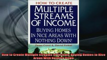 READ book  How to Create Multiple Streams of Income Buying Homes in Nice Areas With Nothing Down  DOWNLOAD ONLINE