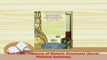 PDF  FullColor Treasury of Historic Ornament Dover Pictorial Archives PDF Book Free