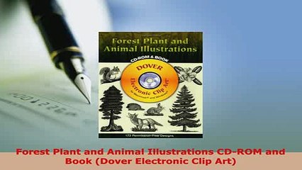 下载视频: PDF  Forest Plant and Animal Illustrations CDROM and Book Dover Electronic Clip Art Read Online