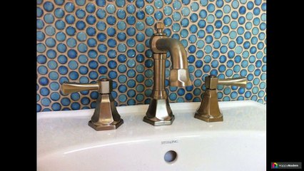 Плитка в ванную: 55 вариантов