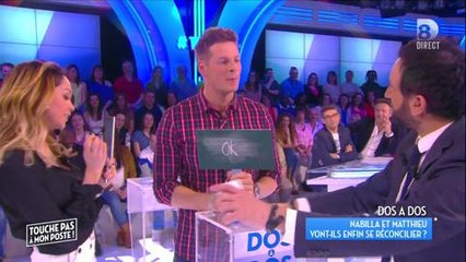 Nabilla et Matthieu Delormeau enterrent la hache de guerre dans -TPMP-