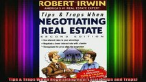 READ book  Tips  Traps When Negotiating Real Estate Tips and Traps  FREE BOOOK ONLINE