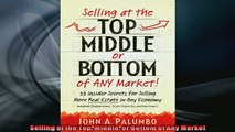 FREE DOWNLOAD  Selling at the Top Middle or Bottom of Any Market  FREE BOOOK ONLINE