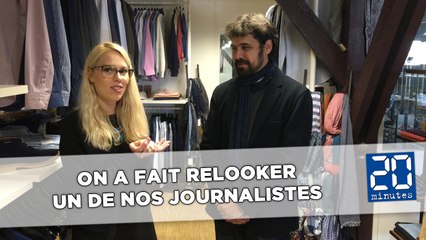 On a fait relooker un de nos journalistes mal fagoté