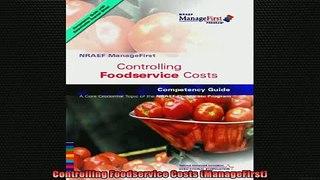 READ book  Controlling Foodservice Costs ManageFirst Free Online